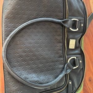 Patrick Cox Black Leather Shoulder Bag